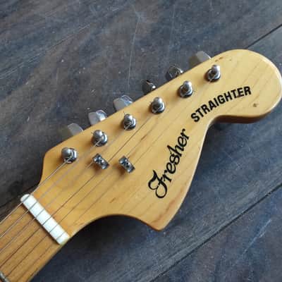 1970's Fresher Straighter FS-331 Stratocaster Sunburst (Made | Reverb