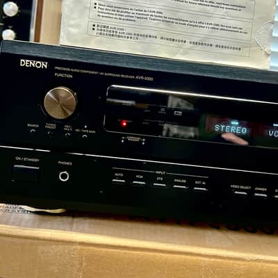 Denon AVR-3300 AV Surround Receiver w/ Remote, Box & Owner’s Manual; Tested image 3