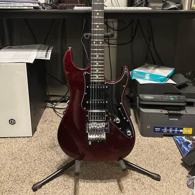 Suhr Pete Thorn Signature Custom HSS - Red Sparkle image 1
