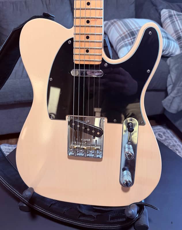Fender Highway One Telecaster with Maple Fretboard 2006 - 2009 - Honey Blonde Transparent image 1