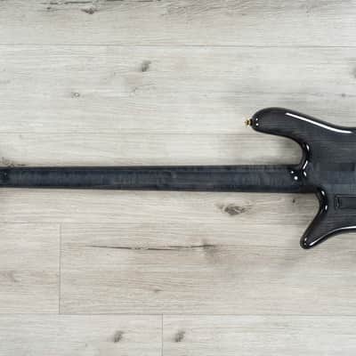 Spector Euro 4 CST Custom Bass, Ebony Fretboard, Natural Black Burst Gloss image 8