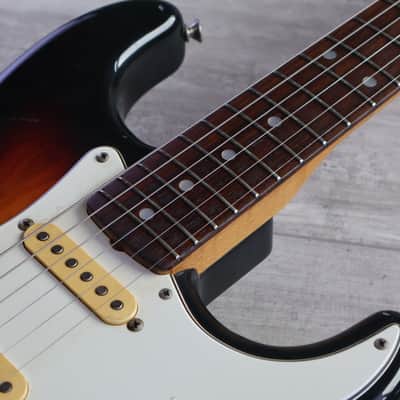 1985 Squier (by Fender Japan) CST-30 JV Series '72 Reissue Stratocaster (Sunburst) image 6