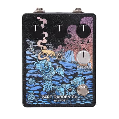 Mask Audio Electronics Part Garden Germanium Fuzz Pedal Midnight Sparkle image 1