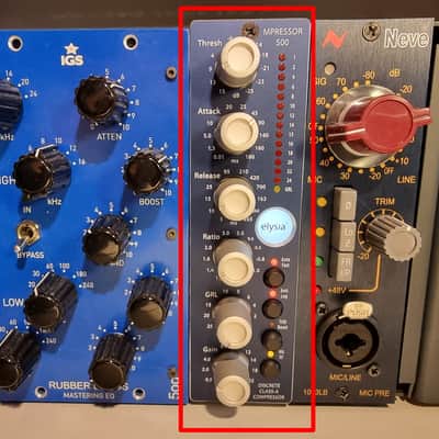 Elysia mpressor 500 Mono 500 Series Compressor Module image 2
