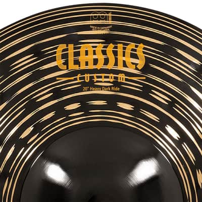 MEINL CC20HDAR Classics Custom Dark Heavy Ride 20 Zoll Becken image 6