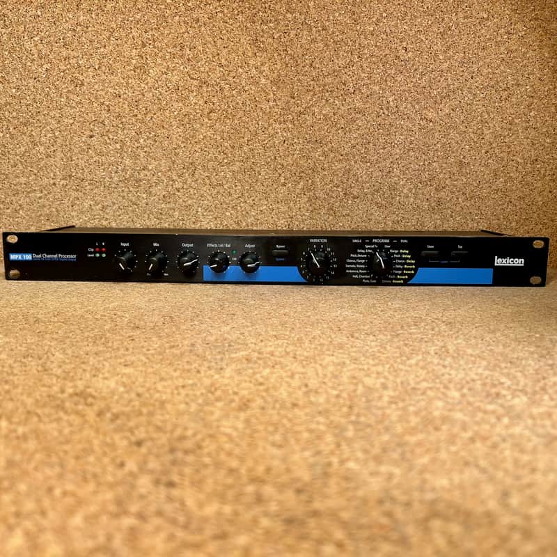 Lexicon MPX 100 Dual Channel Processor 1990s – Serviced – Warranty image 1