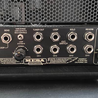 Mesa Boogie Dual Rectifier Roadster 100w 50w 4-Channel Black Diamond Face 50-100 Watt Major Recording Studio Guitar Amplifier Amp Head image 14