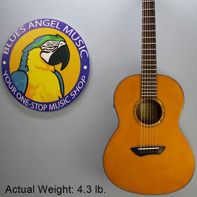 Yamaha CSF-TA TransAcoustic Parlor - Vintage Natural image 1