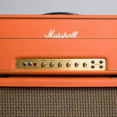 Marshall JMP Model 1992 Super Bass 100 Tube Half Stack Amplifier (1973), ser. #SB/A 2951E. image 5