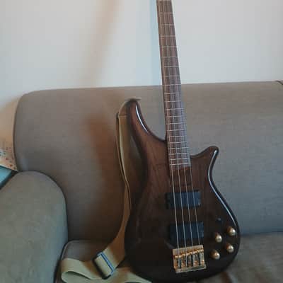 SGC Nanyo Bass Collection SB330 Made in Japan 1998 - Translucent black image 1