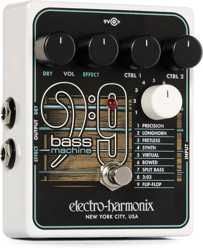 Electro-Harmonix Bass9 Bass Machine Pedal image 1