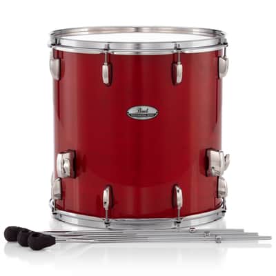 Pearl PMX Professional Series Maple 14x14" Sequoia Red Lacquer #110 Floor Tom Drum w/Legs | NEW | Authorized Dealer image 1