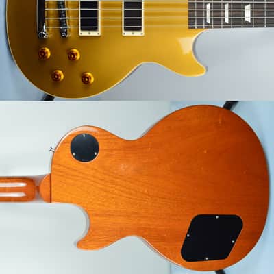 Gibson LES PAUL BASS 2011 Goldtop image 2