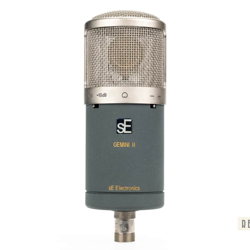 sE Electronics Gemini II Microphone and Preamp grey
