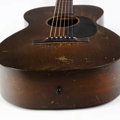 1933 Martin 0-17 Shade Top Sunburst Finish Pre-War | Small Body Mahogany Guitar 1930s Vintage, Shadetop, Shaded Top image 15