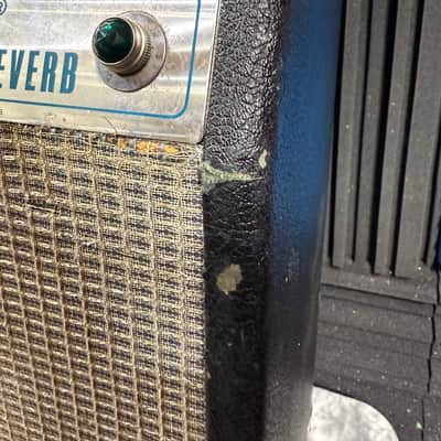 Fender Vibrolux Reverb 2-Channel 35-Watt 2x10" Guitar Combo 1970 - 1980 - Silverface image 5