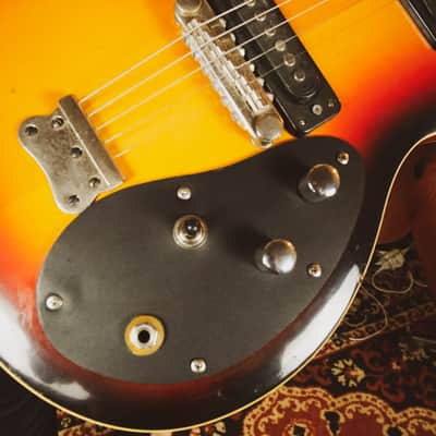 Musima Deluxe 25K GDR Rare Vintage Electric Guitar USSR Les Paul Melody Maker image 5