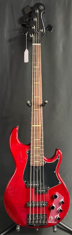Yamaha BB735A Broad Bass 5-String Bass Guitar Fired Red Finish w/ Gig Bag (031) image 1