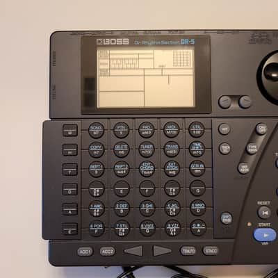 Cleaned Boss DR-5 with fresh internal battery, manual, power adapter. image 2