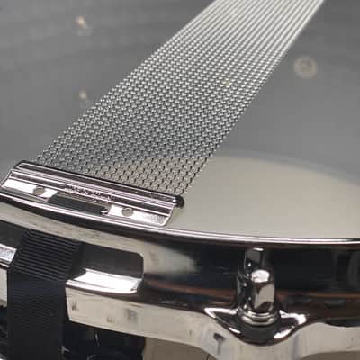 Gretsch S1-6514-BSH Full Range Series Hammered Steel 6.5x14" Snare Drum 2012 - Present - Hammered Black Nickel Over Steel image 5