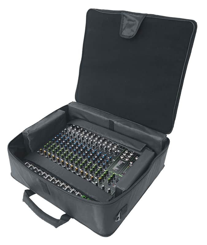 Mackie ProFX16v3 16-Channel 4-Bus Professional Effects Mixer w/USB+Semi-Hard Bag image 1