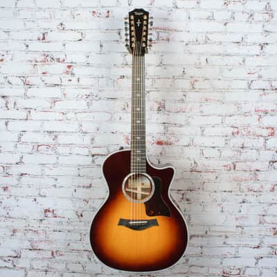 Taylor - (2025) 454ce TSB - 12-String Acoustic-Electric Guitar - Tobacco Sunburst Top - w/ Hardshell Case - x5050 CLEARANCE image 2