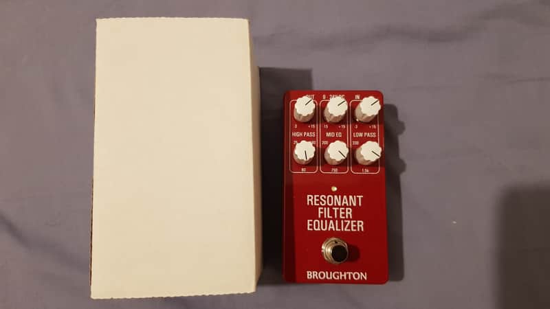 Broughton Audio Resonant Filter Equalizer Pedal - Mint In Box image 1