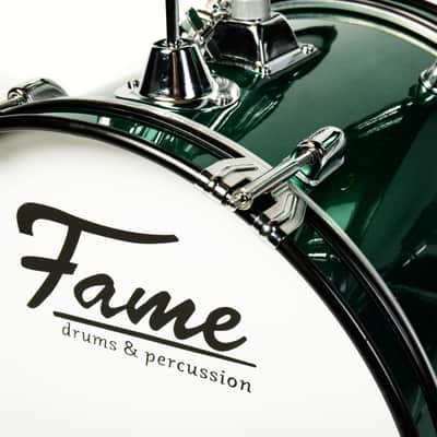 Fame JBJ1042H "Luis" Junior 3-Piece Drum-Kit (Green) - Drum Set image 4