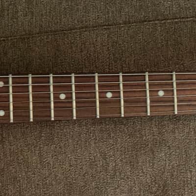 G&L Tribute Series ASAT Deluxe Carved Top with Rosewood Fretboard 2025 Model in Transparent Black image 15