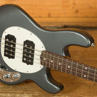 Sterling RAY34HH StingRay HH Bass - Charcoal Frost image 5