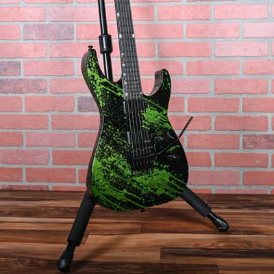 ESP USA Custom Shop M-II NTB Alien Blood Splatter 2024 w/OHSC image 3