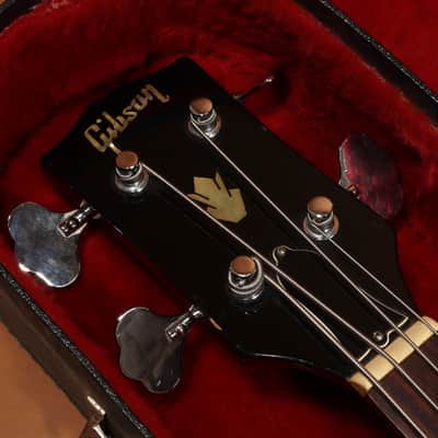 1968 Gibson EB-2D - Sunburst - All Original image 12