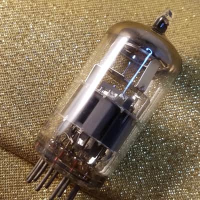 Amperex 6DJ8 tNOS AT1000 TESTED Balanced! PI Vacuum Tube Heerlen Large Halo Getter GA3 GA4 GA6 GA7 Bugle Boy T3 ECC88 dual triode 1959-1962 image 9