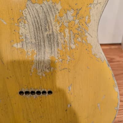 Fender Custom Shop LTD 1951 Telecaster Super Heavy Relic 2021 - Aged Nocaster Blonde image 12