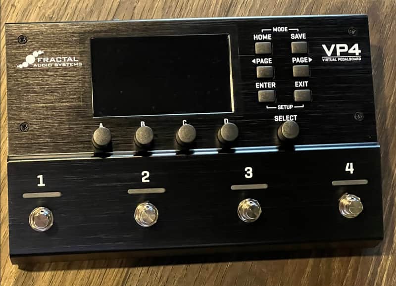 Fractal Audio VP4 Virtual Pedalboard 2024 - Present - Black image 1
