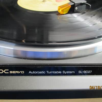 Technics SL-BD27 Semi-Automatic Turntable w Cartridge & Dust Cover - Serviced image 8