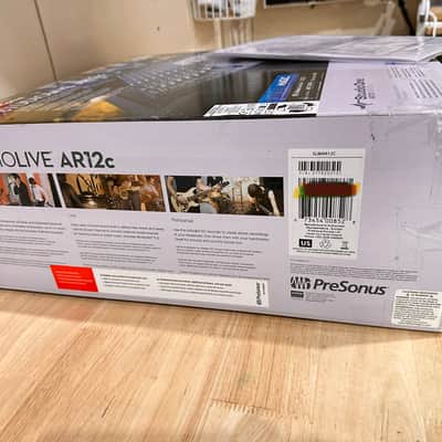 PreSonus StudioLive AR12c 14-Input Mixer / Digital Recorder / Audio Interface 2020 - Present Gray / Blue image 6