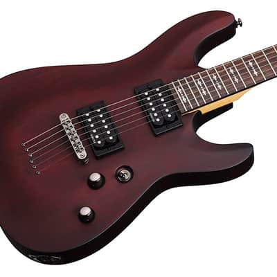 Schecter Omen-6 - Walnut Satin (WSN) (2062) image 6