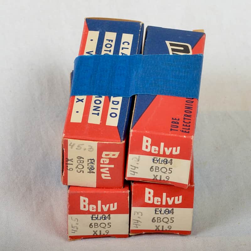 Belvu EL84 Quartet matched set image 1