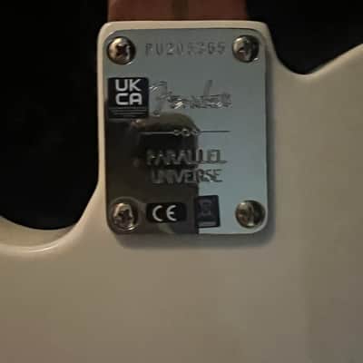 Fender Parallel Universe Volume II Troublemaker Telecaster Deluxe 2020 - 2021 - Olympic White image 8