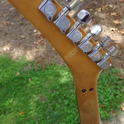 Kramer Pacer Custom 1984 Black- Seymour Duncan Vintage Pickups- Bannana Hockey Stick image 9