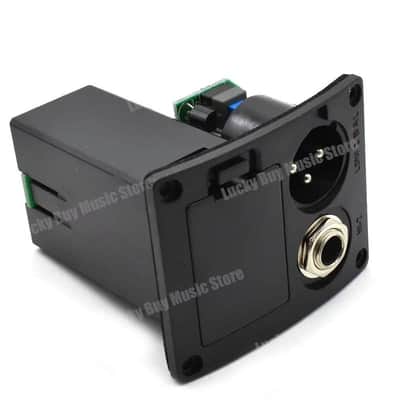 SE-4N 4 Band EQ Acoustic Guitar Preamp with Round Digital Procedding Tuner Equalizer image 2