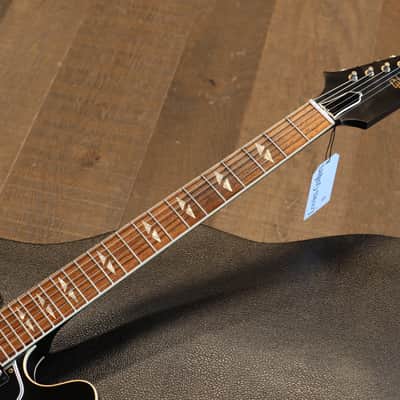 Minty! 2022 Gibson Custom Shop '64 Trini Lopez Semi-Hollow Electric Guitar Black Ebony + COA OHSC image 7