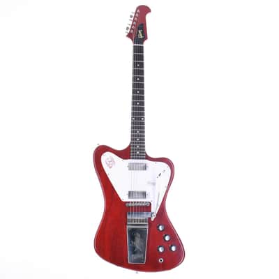 Gibson Custom 1965 Non Reverse Firebird V With Maestro Vibrola VOS, Cherry Red image 3