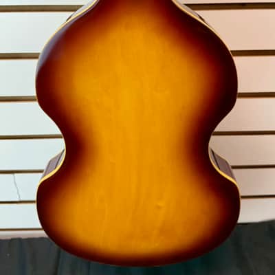 Jay Turser Violin Bass, Vintage Sunburst - Pre Owned image 10