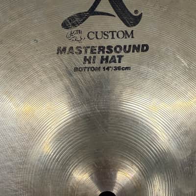 Zildjian A Custom Master sound Bottom High Hat NA image 3