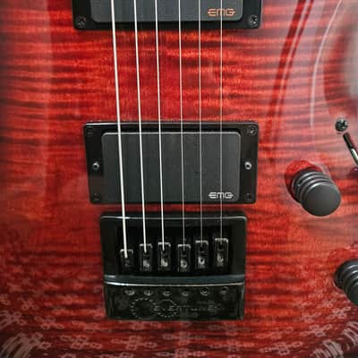 ESP LTD MH-1000 Evertune Dark Brown Sunburst w/Gator Transit Bag image 8