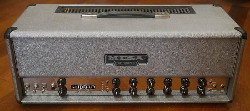 Mesa Boogie Stiletto Head – Custom Silver Bronco Tolex image 1
