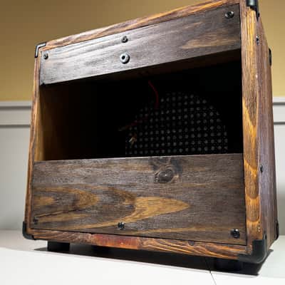 Nell Audio Hand-Built Solid Pine 1x10 Guitar Cabinet | Rustic Finish | Cane Grille 2026 - Rustic Natural image 10