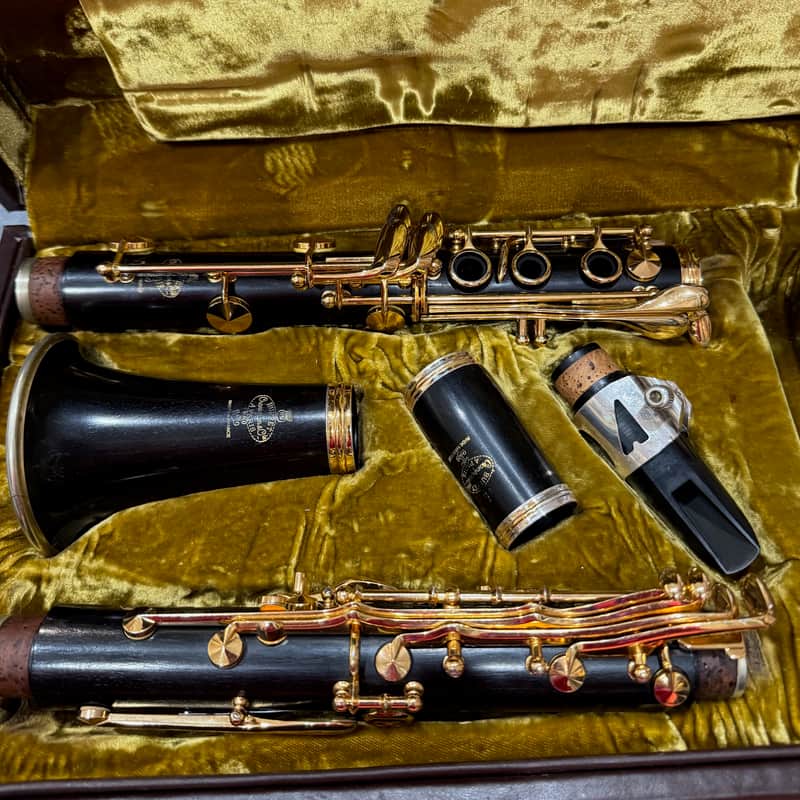 1996 Buffet Crampon RC Prestige Bb Clarinet Gold- Plated Keys …
